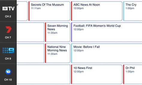 free brisbane tv guide